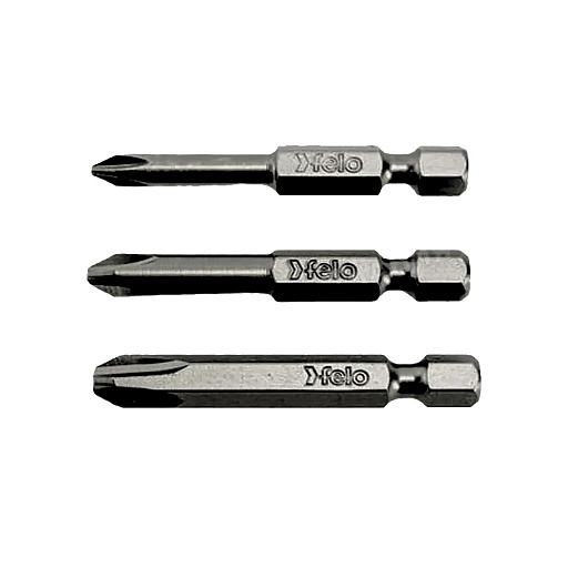 Набор бит Felo Industrial (03293116) PH1/PH2/PH3 50 мм (3 шт.) Набор бит Felo Industrial (03293116) PH1/PH2/PH3 50 мм (3 шт.)