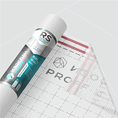 Армированная гидро-пароизоляция Изоспан RS fix proff 70 кв. м - фотография 3