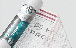 Армированная гидро-пароизоляция Изоспан RS fix proff 70 кв. м - фотография 3