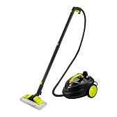 Пароочиститель Kitfort KT-9104-2 черно-салатовый Пароочиститель Kitfort KT-9104-2 черно-салатовый