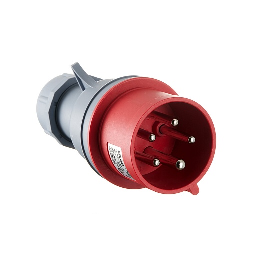 Вилка силовая прямая переносная Dekraft ВП-103 с заземлением 3P+N+PE 3 фазы 32 А 380 В IP44 красная (26105DEK) Вилка силовая прямая переносная Dekraft ВП-103 с заземлением 3P+N+PE 3 фазы 32 А 380 В IP44 красная (26105DEK)
