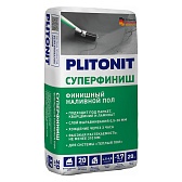 Ровнитель (наливной пол) финишный Plitonit Суперфиниш самовыравнивающийся 20 кг