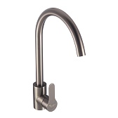 Смеситель для кухни Corsa Deco Creek графит с высоким изливом однорычажный (FKCSMG) Смеситель для кухни Corsa Deco Creek графит с высоким изливом однорычажный (FKCSMG)