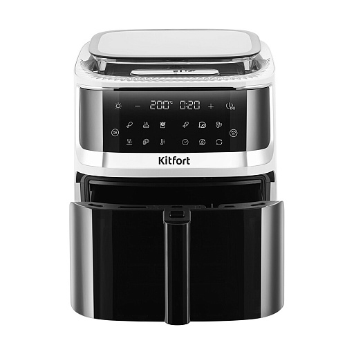 Аэрогриль Kitfort КТ-8151 белый/черный Аэрогриль Kitfort КТ-8151 белый/черный