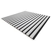 Панель акустическая 600х600х9 мм Stella белая 0,36 кв.м