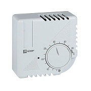Термостат накладной EKF PROxima 230 В 1NO+1NC IP20 16 А охлаждение/ обогрев (thermo-no-nc-wall)