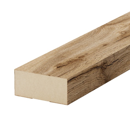 Декоративная рейка МДФ 27х12х2800 мм пекан Stella