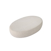 Мыльница для ванной Zenfort Stone настольная керамика белая (106649) Мыльница для ванной Zenfort Stone настольная керамика белая (106649)