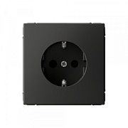 Розетка Systeme Electric ArtGallery встраиваемая базальт со шторками (SE GAL001445) Розетка Systeme Electric ArtGallery встраиваемая базальт со шторками (SE GAL001445)