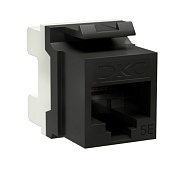 Переходник неэкранированный DKC Keystone 180 градусов RJ45 CAT5е UTP черный (12 шт.) (RNK5EU180BK) Переходник неэкранированный DKC Keystone 180 градусов RJ45 CAT5е UTP черный (12 шт.) (RNK5EU180BK)