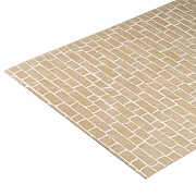 Панель МДФ кирпич бежевый 2440х1220х6 мм Стильный Дом 2,977 кв.м (v65449)