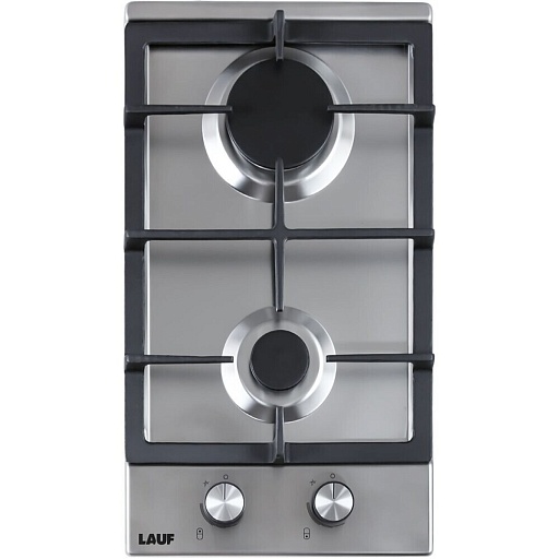 Варочная панель газовая Lauf PG-308 2 конфорки металлик