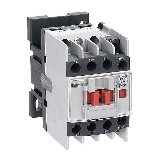 Контактор модульный Dekraft КМ-103 (22113DEK) 220-230 В 18 А тип AC 1НО+1НЗ Контактор модульный Dekraft КМ-103 (22113DEK) 220-230 В 18 А тип AC 1НО+1НЗ