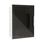 Щит слаботочный встраиваемый DKC Frame пластиковый IP40 399х311х100 мм 24 модуля прозрачная дверь белый (F24B4WDDIY)