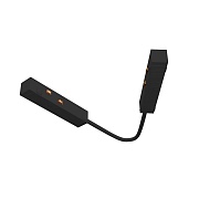 Коннектор для магнитного шинопровода гибкий Maytoni Technical Exility черный (TRA034CPC-42B-15)