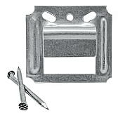 Крепеж кляймер №7 с гвоздями для вагонки/блок хауса и имитации бруса Осфикс увеличенный (50 шт.) Крепеж кляймер №7 с гвоздями для вагонки/блок хауса и имитации бруса Осфикс увеличенный (50 шт.)