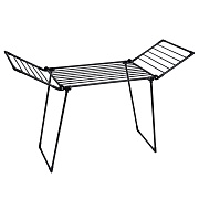 Сушилка для белья напольная Hausmann Karakoram 19 м 610х1740х1080 мм черная