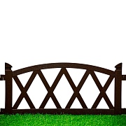 Забор декоративный Standartpark Арка 0,26х0,6 м 0,91 кг сборный коричневый
