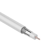 Кабель коаксиальный телевизионный RG-59U 1x0,5 мм экранированный Proconnect (100 м) Кабель коаксиальный телевизионный RG-59U 1x0,5 мм экранированный Proconnect (100 м)