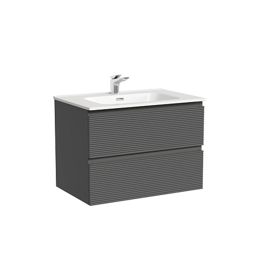 Тумба под раковину Sancos Folk 70 см подвесная grey soft (FL70GS)