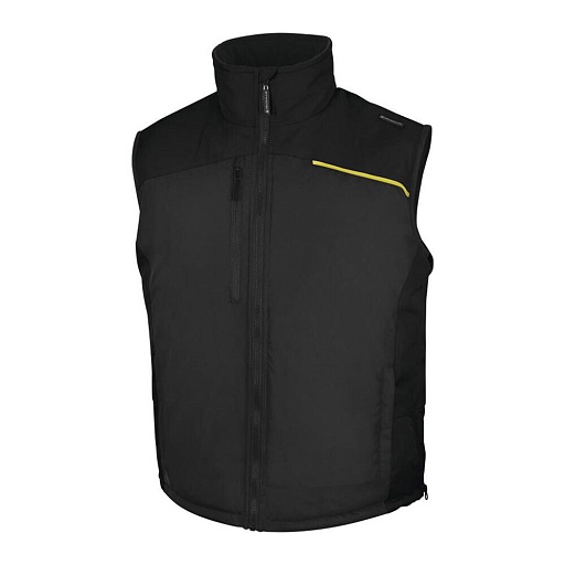 Жилет рабочий утепленный Delta Plus Fidji 3 54 рост 180-188 см cерый/черный