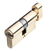 Цилиндр Palladium 60 C BK PB 60 30х30 мм ключ/вертушка латунь