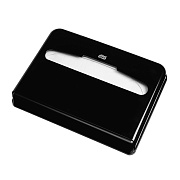 Диспенсер Tork для бумажных покрытий на унитаз пластик черный