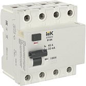 УЗО IEK Armat R10N 40А 4P тип AC 30 мА 10 кА (AR-R10N-4-040C030)