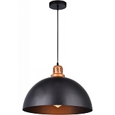 Светильник подвесной Arte Lamp Eurica E27 60 Вт 2 кв.м (A4249SP-1BK)
