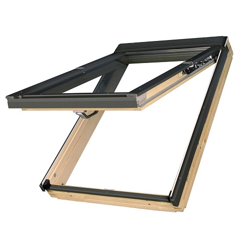 Окно мансардное Fakro FTP-V CH top-hung деревянное 940х1400 мм одностворчатое