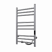 Полотенцесушитель электрический Indigo Line Trinity 800х432 мм 115 Вт с терморегулятором графит металлик