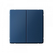 Выключатель Systeme Electric ArtGallery двухклавишный встраиваемый аквамарин (SE GAL001151)