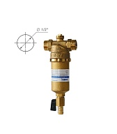 Предфильтр BWT Protector Mini для горячей воды прямая промывка 1/2 НР(ш) х 1/2 НР(ш) Предфильтр BWT Protector Mini для горячей воды прямая промывка 1/2 НР(ш) х 1/2 НР(ш)