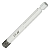 Коронка алмазная Diamond Industrial (DIDKVP08S10) по керамограниту d8 мм Коронка алмазная Diamond Industrial (DIDKVP08S10) по керамограниту d8 мм