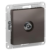 Розетка телевизионная Systeme Electric AtlasDesign встраиваемая мокко (ATN000691) Розетка телевизионная Systeme Electric AtlasDesign встраиваемая мокко (ATN000691)