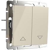 Кнопка управления жалюзи Werkel встраиваемая слоновая кость (a051474) Кнопка управления жалюзи Werkel встраиваемая слоновая кость (a051474)