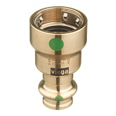 Соединитель Viega Megapress SC-Contur (736255) 15 мм х 1/2" пресс бронзовый Соединитель Viega Megapress SC-Contur (736255) 15 мм х 1/2" пресс бронзовый