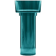 Раковина Abber Kristall 450 мм напольная бирюзовая (AT2702Aquamarin-H)