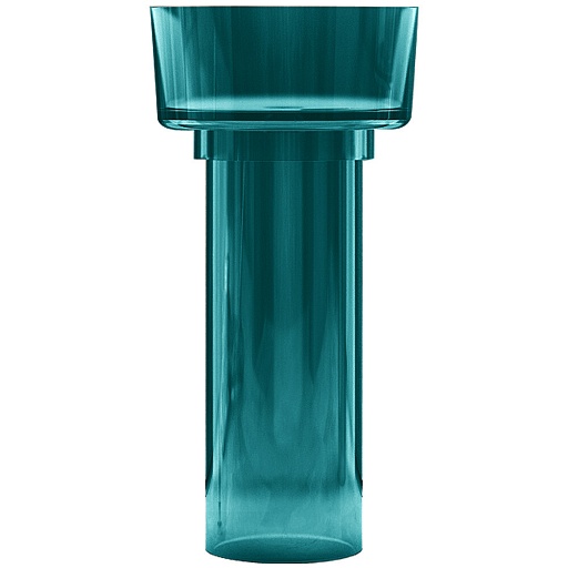 Раковина Abber Kristall 450 мм напольная бирюзовая (AT2702Aquamarin-H)