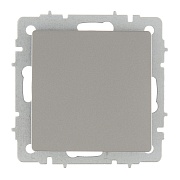 Вывод кабеля IEK Brite МВ10-БрС встраиваемый сталь (BR-VK10-0-K46)