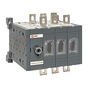 Выключатель-разъединитель EKF TwinBlock 3P 400А 400-690 В на монтажную плату (tb-s-400-3p-rev)