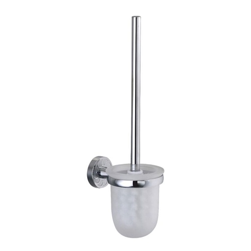 Ершик для унитаза WasserKraft Isen подвесной стекло/металл хром (K-4027) Ершик для унитаза WasserKraft Isen подвесной стекло/металл хром (K-4027)