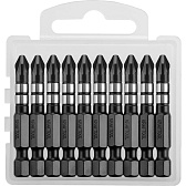 Бита Kraftool Impact (26193-2-50-S10) PZ2 50 мм ударная (10 шт.) Бита Kraftool Impact (26193-2-50-S10) PZ2 50 мм ударная (10 шт.)