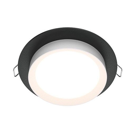Светильник встраиваемый GX53 черный 15 Вт IP20 Maytoni Hoop (DL086-GX53-RD-BW)