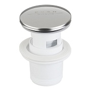 Донный клапан Wirquin клик-клак 1 1/4 с переливом хром (30717648)