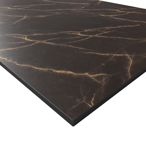 Столешница night quartzite 600х500х12 мм компакт-ламинат с плинтусом Slotex