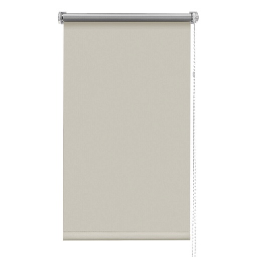Рулонная штора блэкаут 120х160 см Эскар Blackout бежевая
