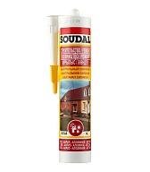 Герметик силиконовый нейтральный Soudal белый 280 мл Герметик силиконовый нейтральный Soudal белый 280 мл