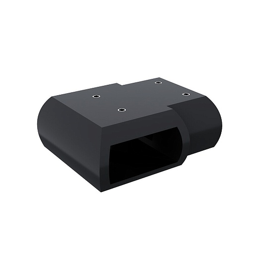 Коннектор каркаса душевой перегородки Ulitka Prisma т-образный черный Коннектор каркаса душевой перегородки Ulitka Prisma т-образный черный