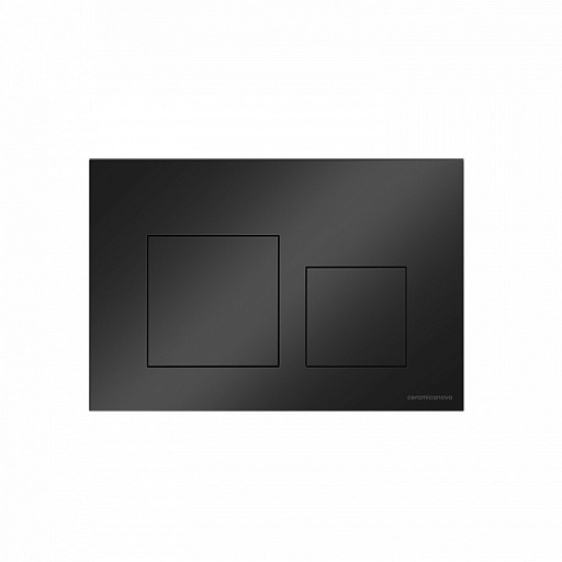 Клавиша смыва для инсталляций Ceramicanova Balance Square черная матовая (CN12-002MB) Клавиша смыва для инсталляций Ceramicanova Balance Square черная матовая (CN12-002MB)